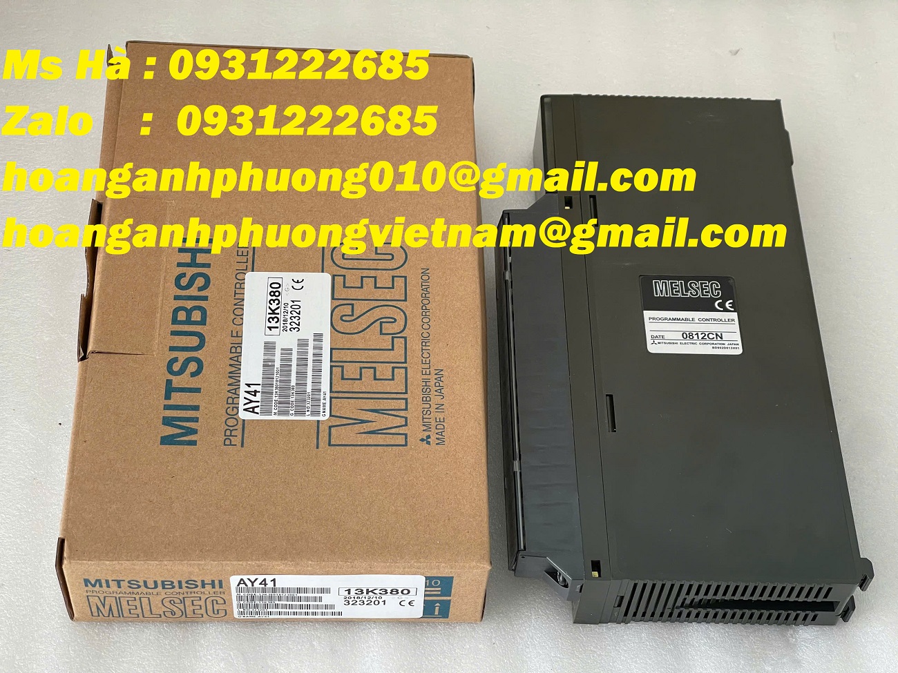 Bộ điều khiển chương trình dòng melsec A series AY41 mitsubishi